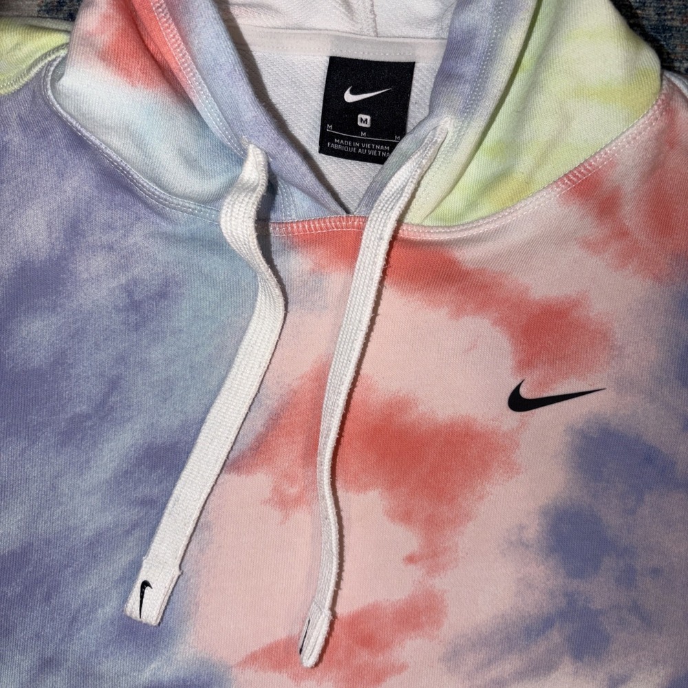 Nike Tie Dye Joggers & Cropped Hoodie Set Med Athleisure / Baddie/ Streetwear - Picture 4 of 10